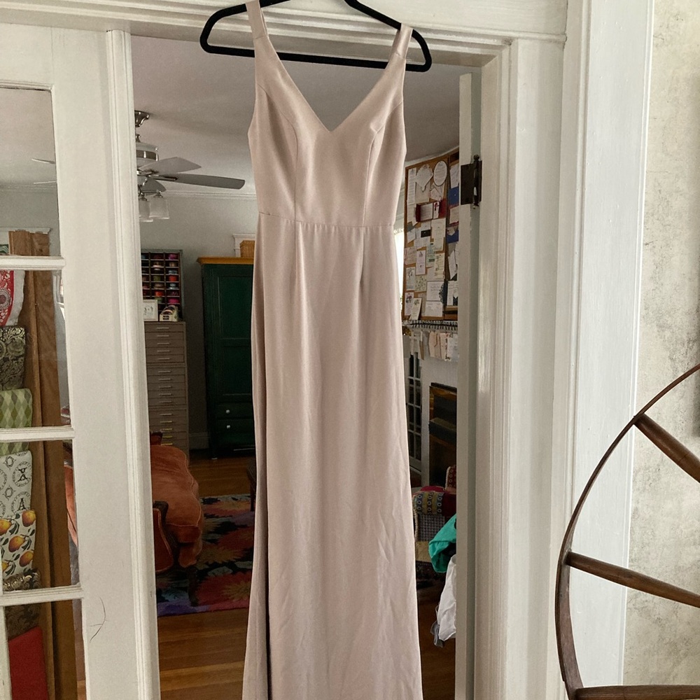 Pastel Vera Wang gown